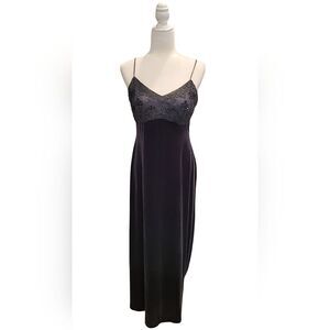 Rhapsody Velvet Empire Waist Dress